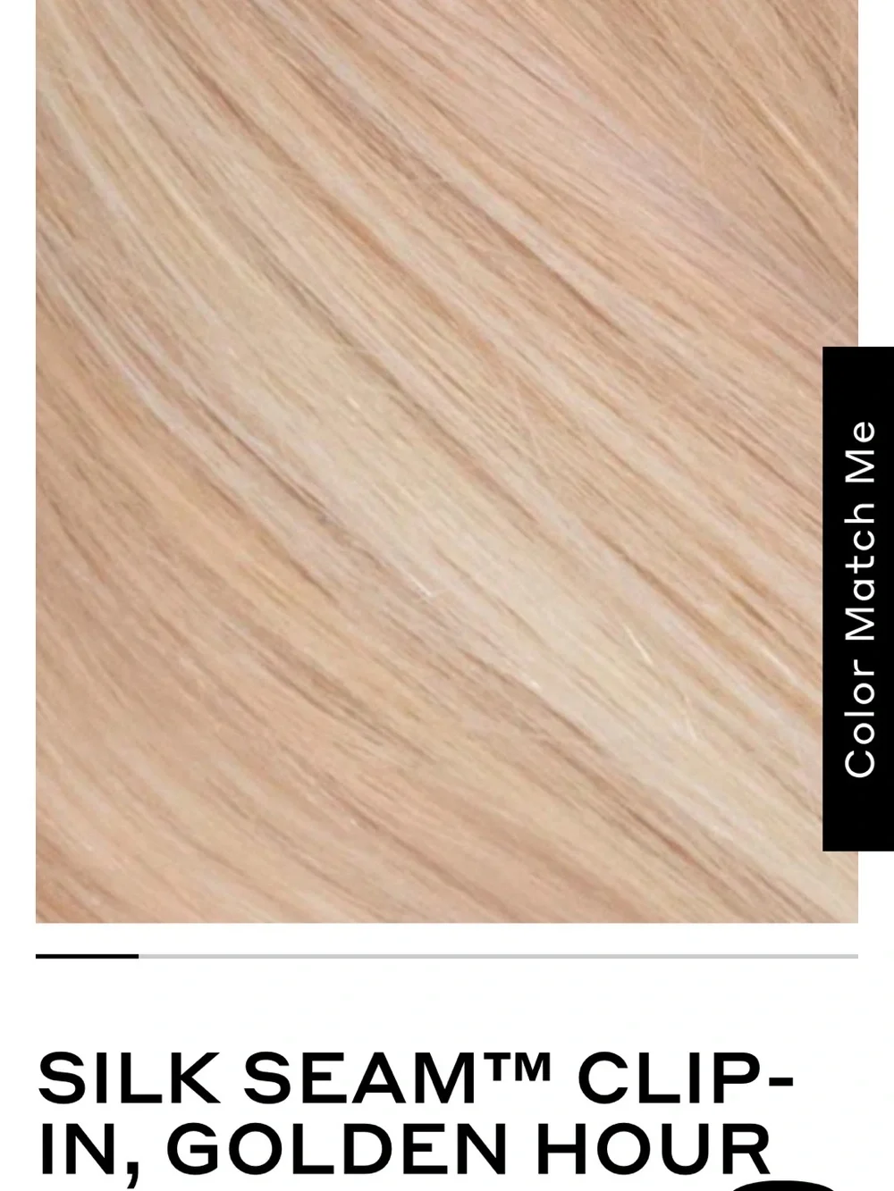 Bellami SILK SEAM™ CLIP-IN, GOLDEN HOUR BLONDE BALAYAGE